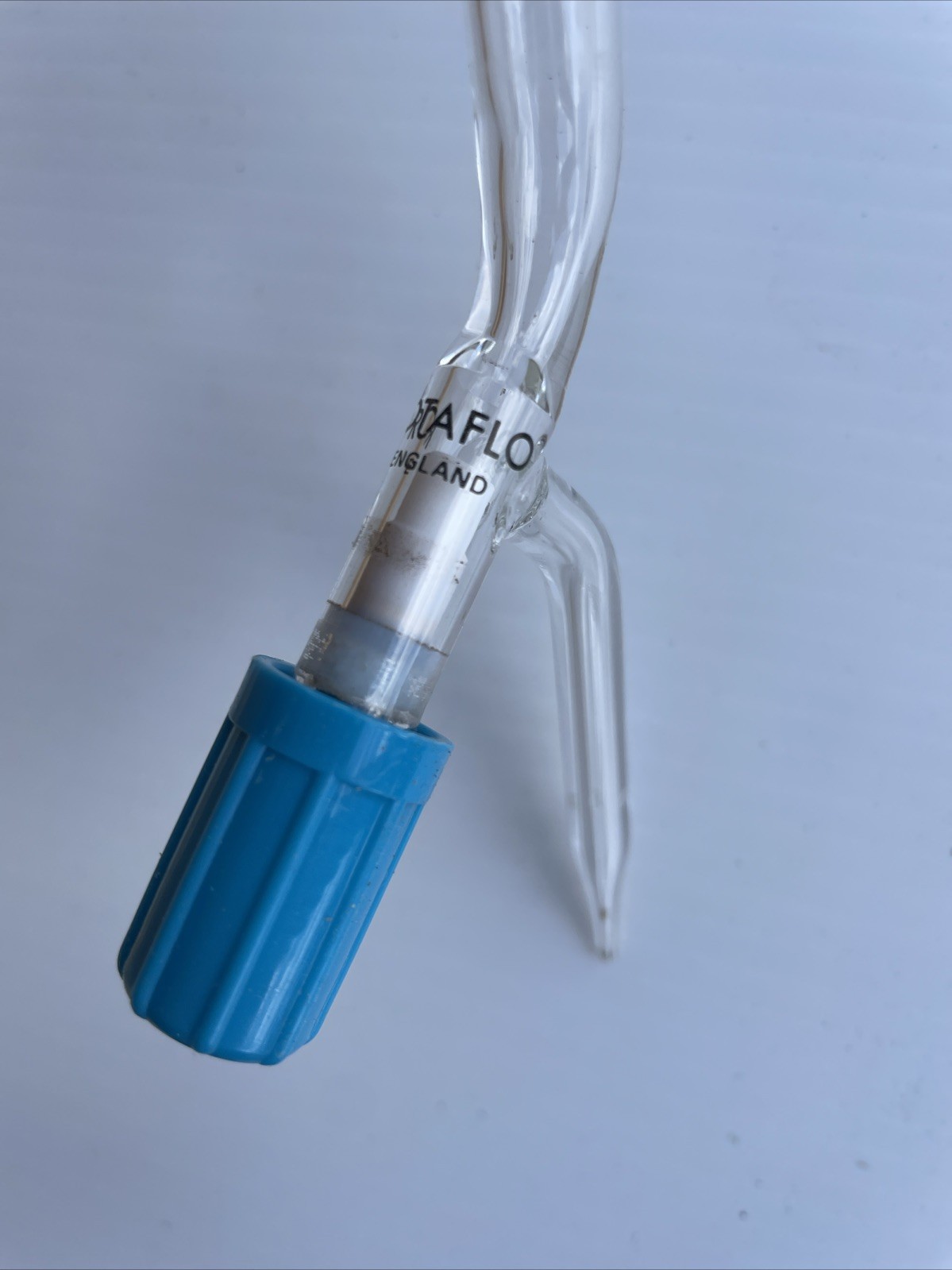 Burette 50ml Borosilicate Glass Pyrex Corning Lab Liquid Dispensing Tube Vintage