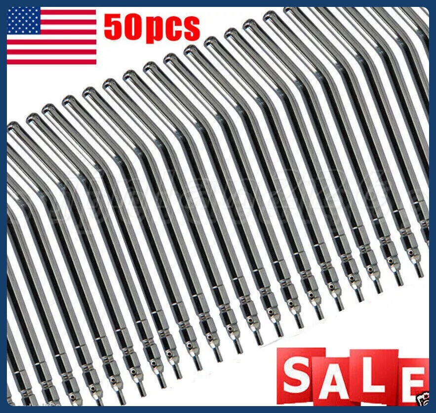 50pcs dental 3 Way Syringe tips Air Water Spray For 3 Way Tube Nozzles Tips