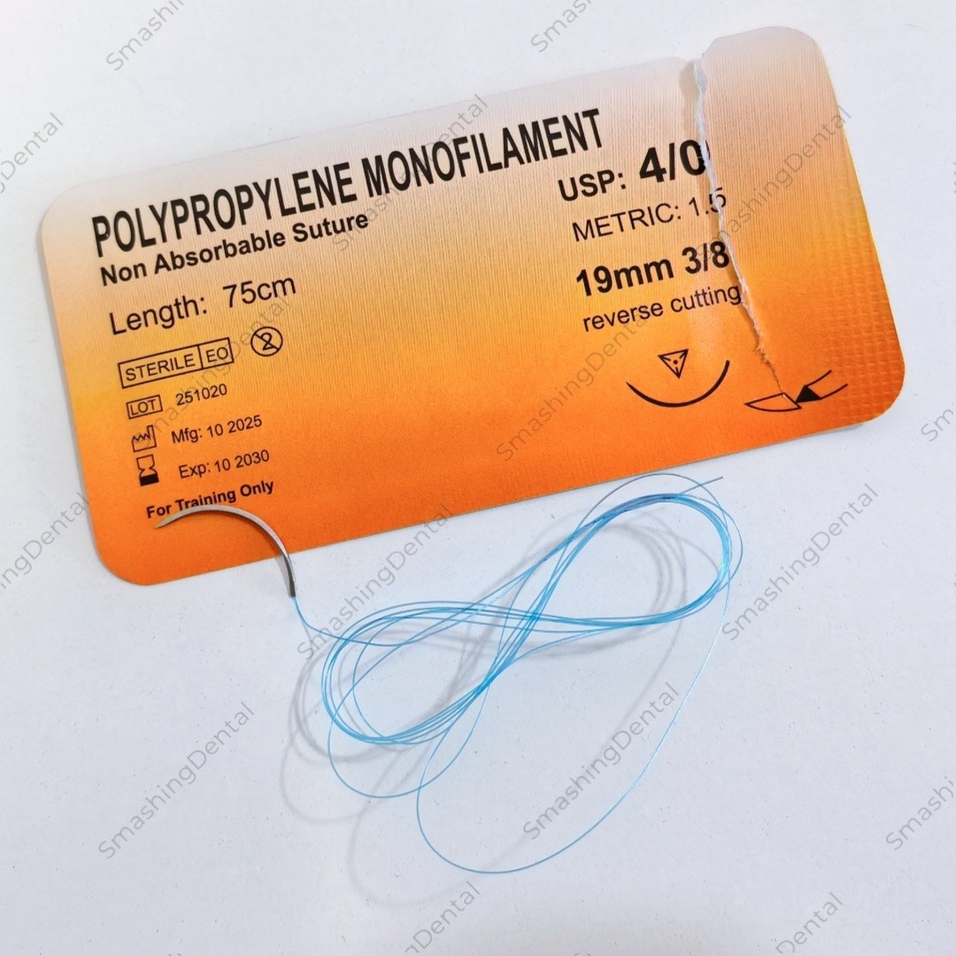 Dental Non-absorbable Reverse Train Polypropylene/Polyester