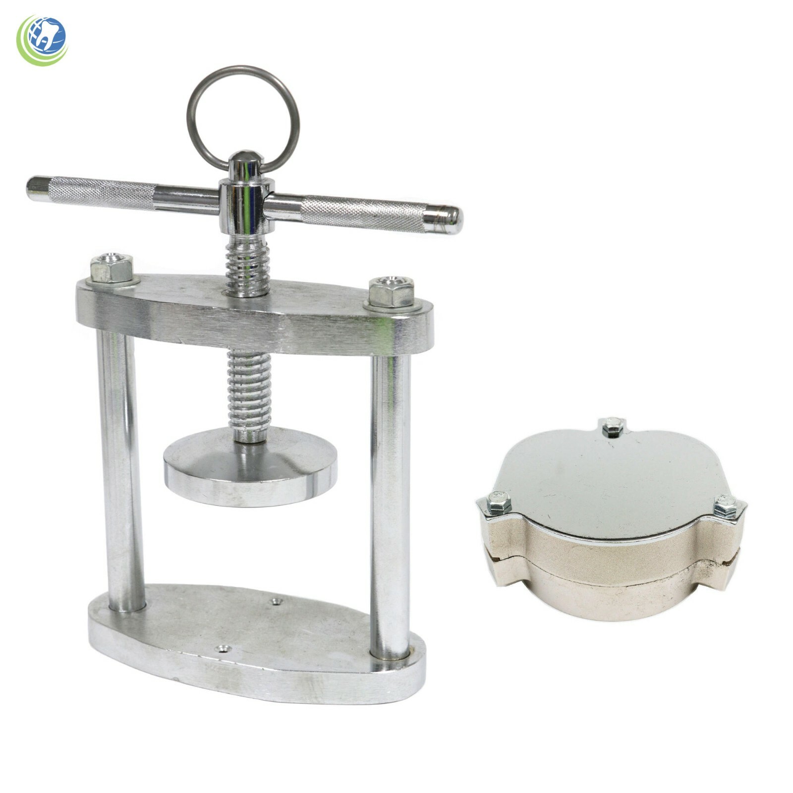 DENTAL LABORATORY LAB MANUAL PRESS COMPRESS WITH ONE ALUMINUM FLASK