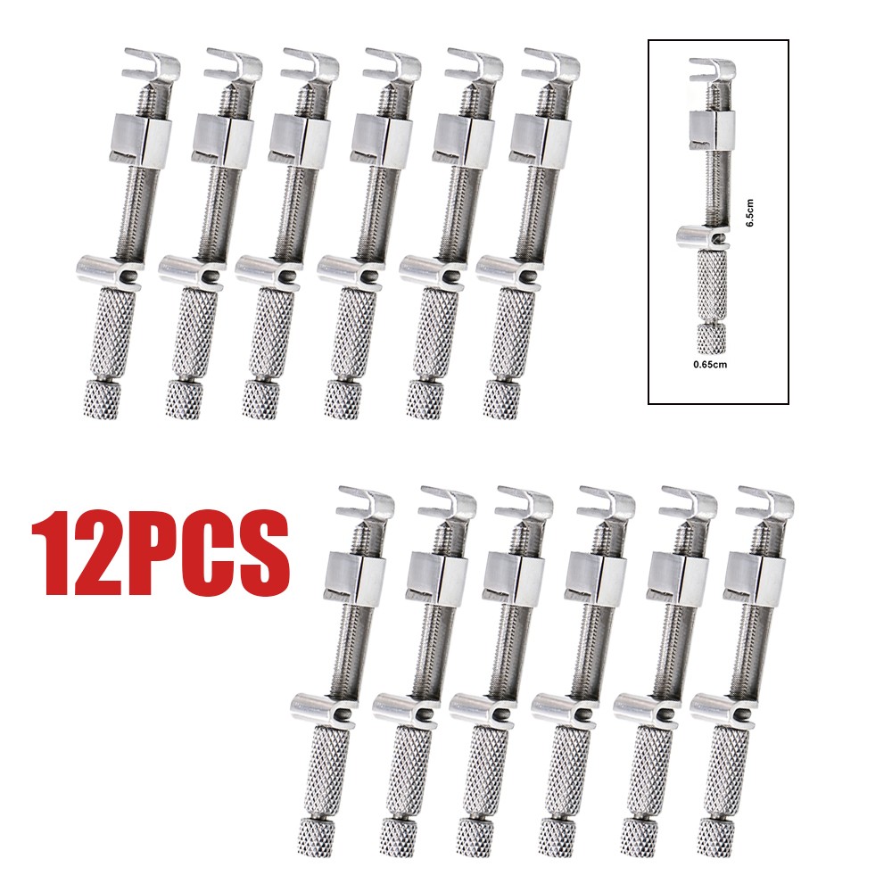 12 Pcs Matrix Tofflemire Straight Retainer Universal Bands Dental Instruments
