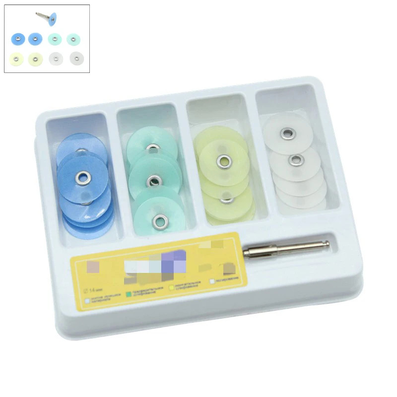 40Pcs or 80Pcs/Box Dental Composite Polishing Disc Gross Reduction Contouring Ma
