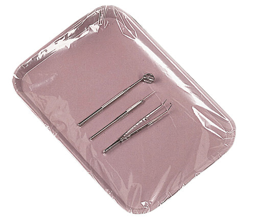 House Brand PL-TS Type A Durable Plastic Disposable Tray Sleeves 11″ X 14″ 500/B