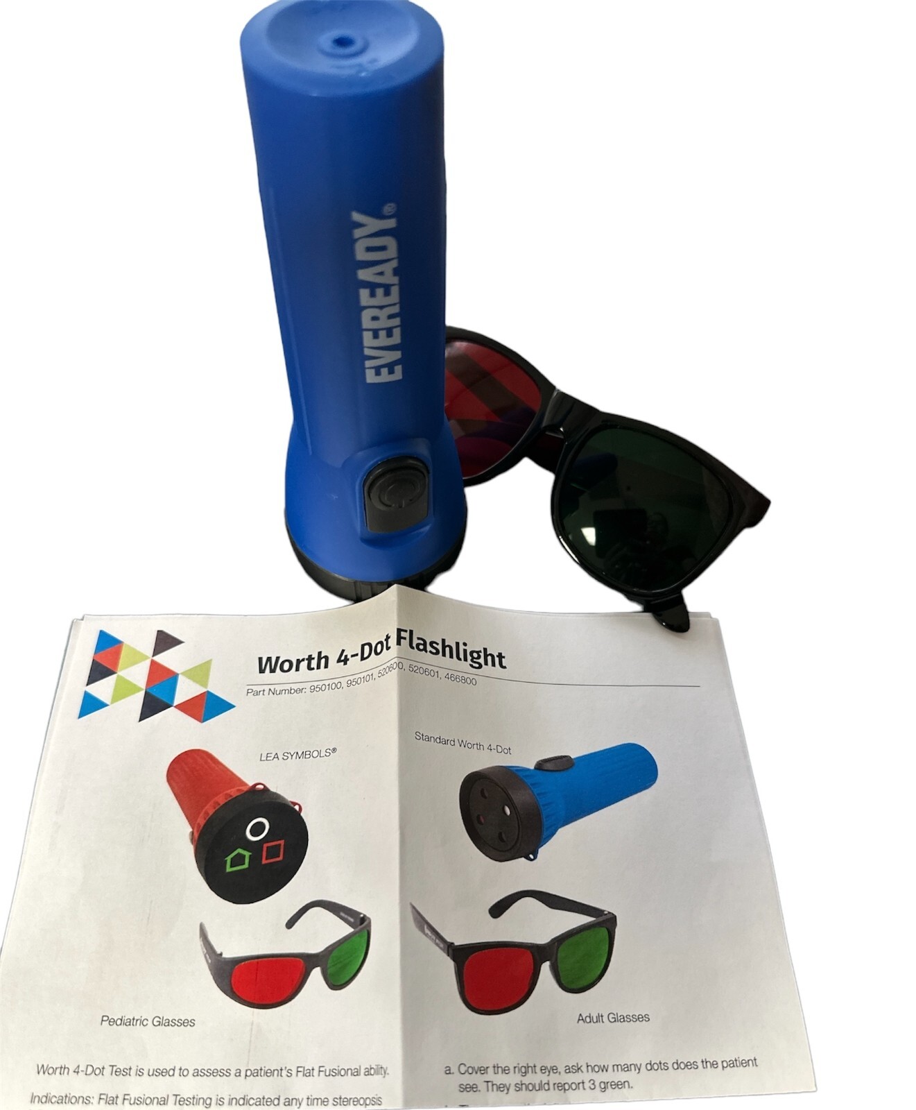 Worth 4-Dot Test Blue