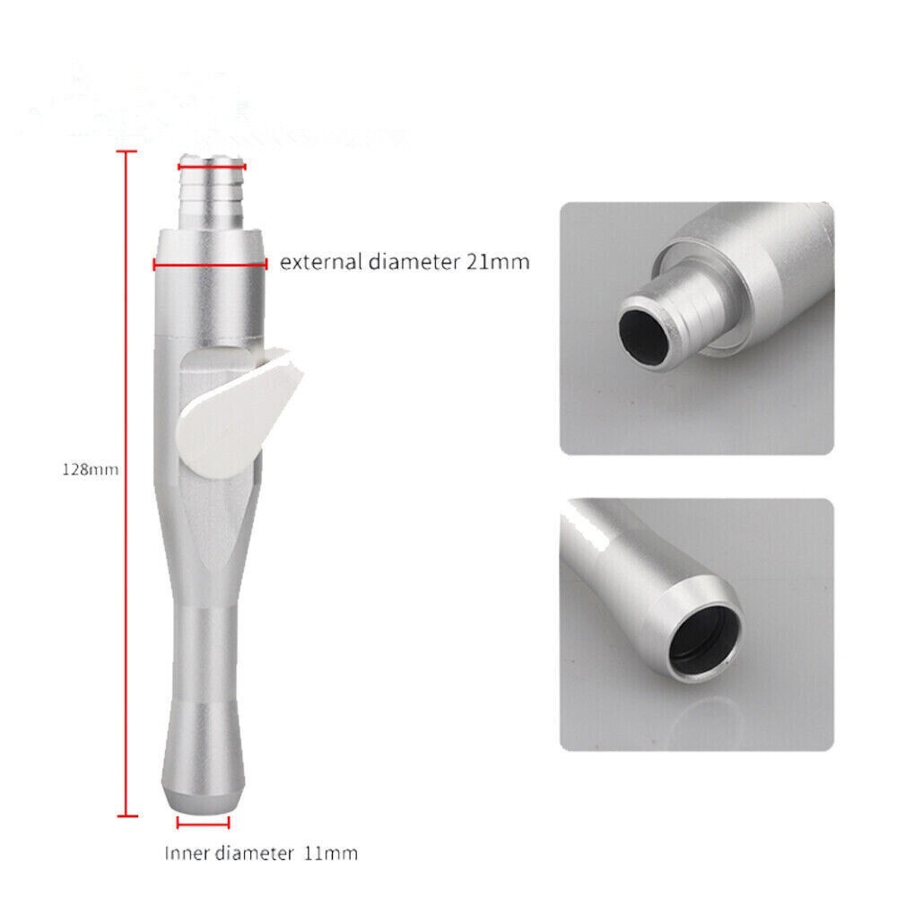 2 Pcs Dental Universal Saliva Ejector Suction Valves Strong & Weak Tip Adaptor