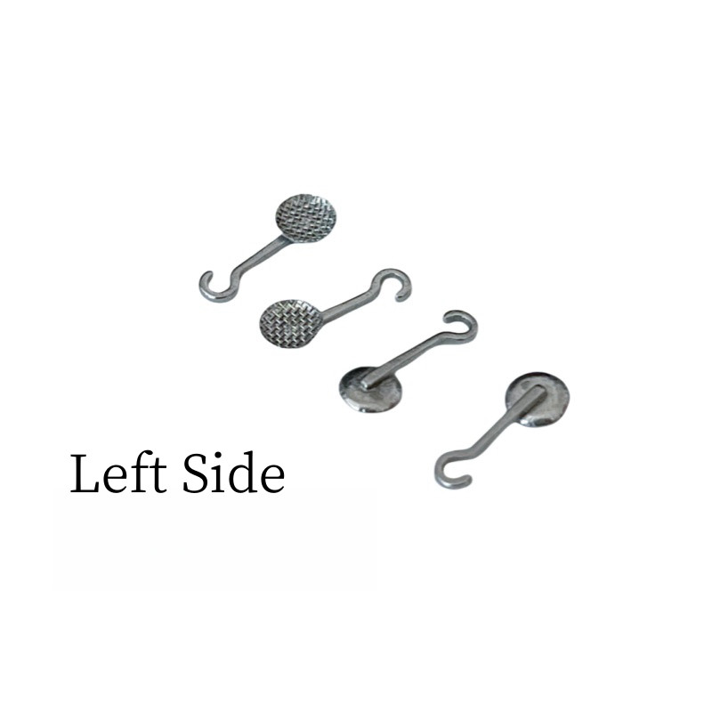Dental Adhesive Crimpable Hook Orthodontic Bonding Lingual Button Hooks Brackets
