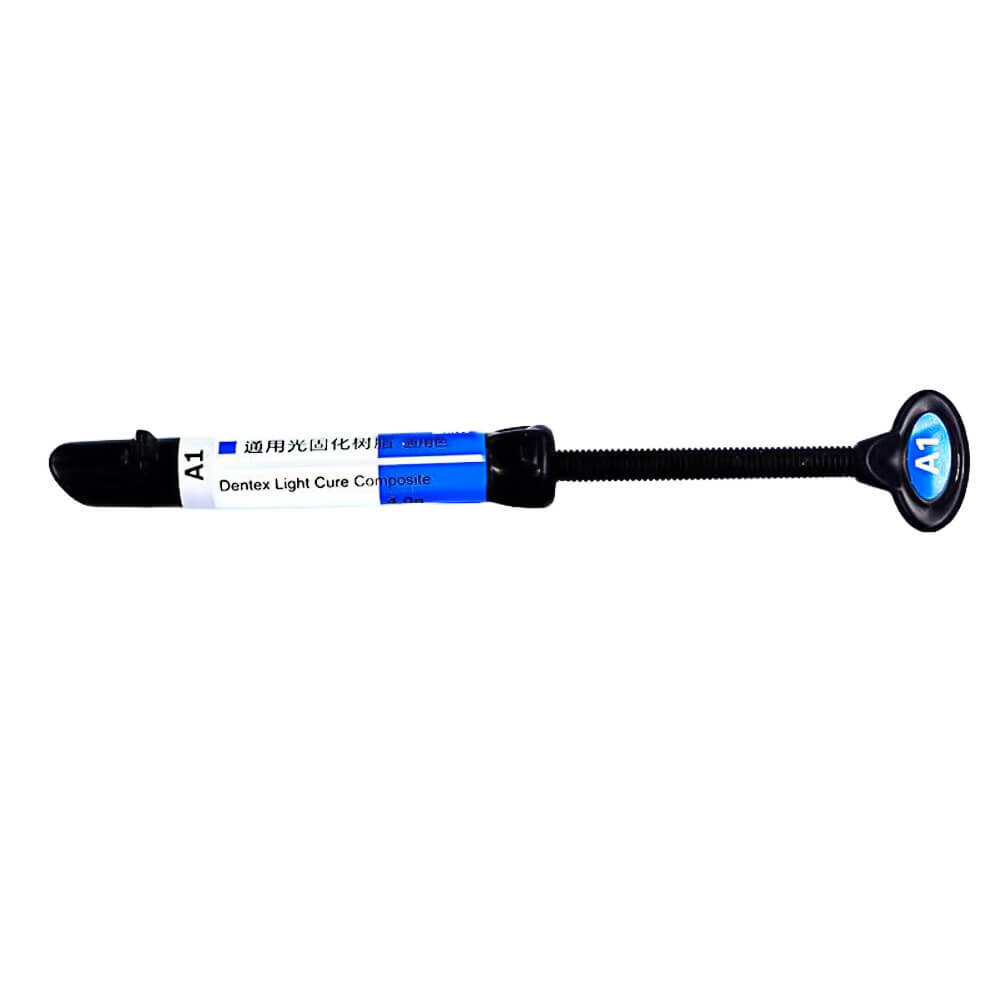 DENTEX Universal Composite Resin – 4g Syringe Light Cure A1 Shade Dental