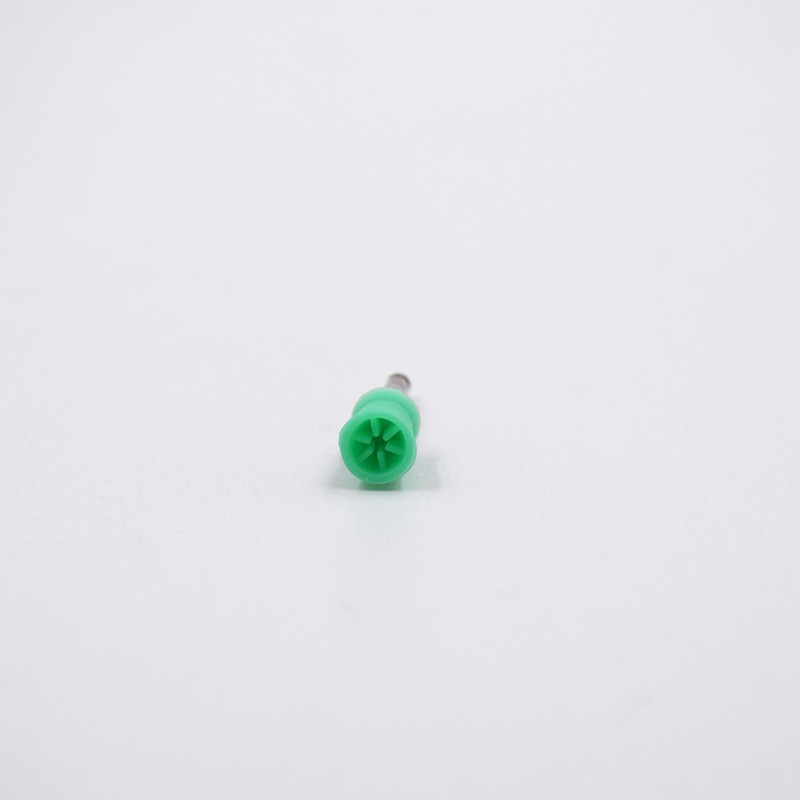 100 Pcs Dental Prophy Paste Cup Latch Polishing Polisher Rubber Brush Bowl Green