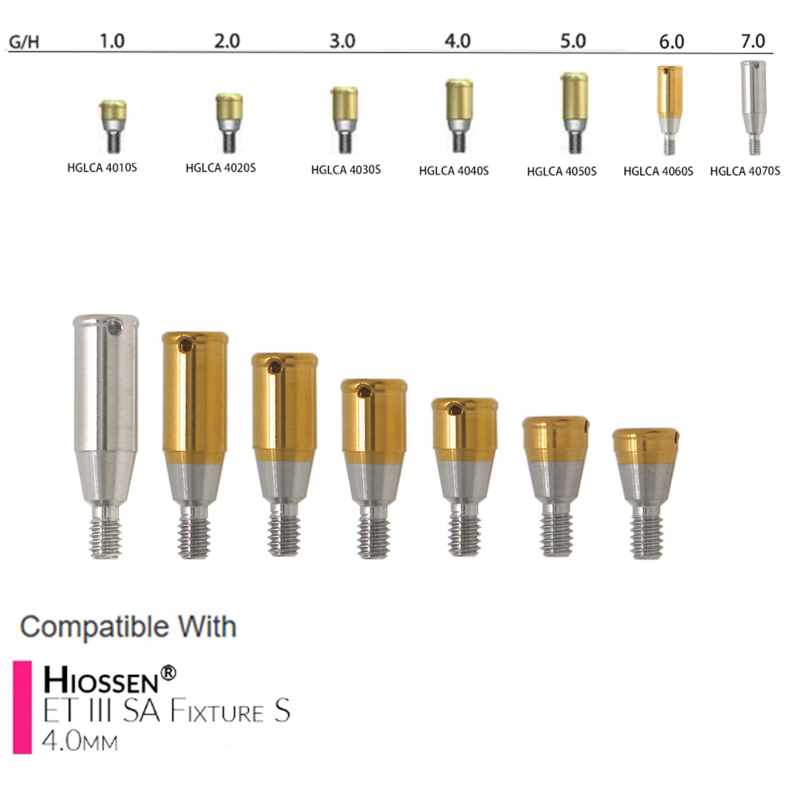 US Locator Overdenture Abutment Regular Platform Fits ZEST Hiossen ET II III SA