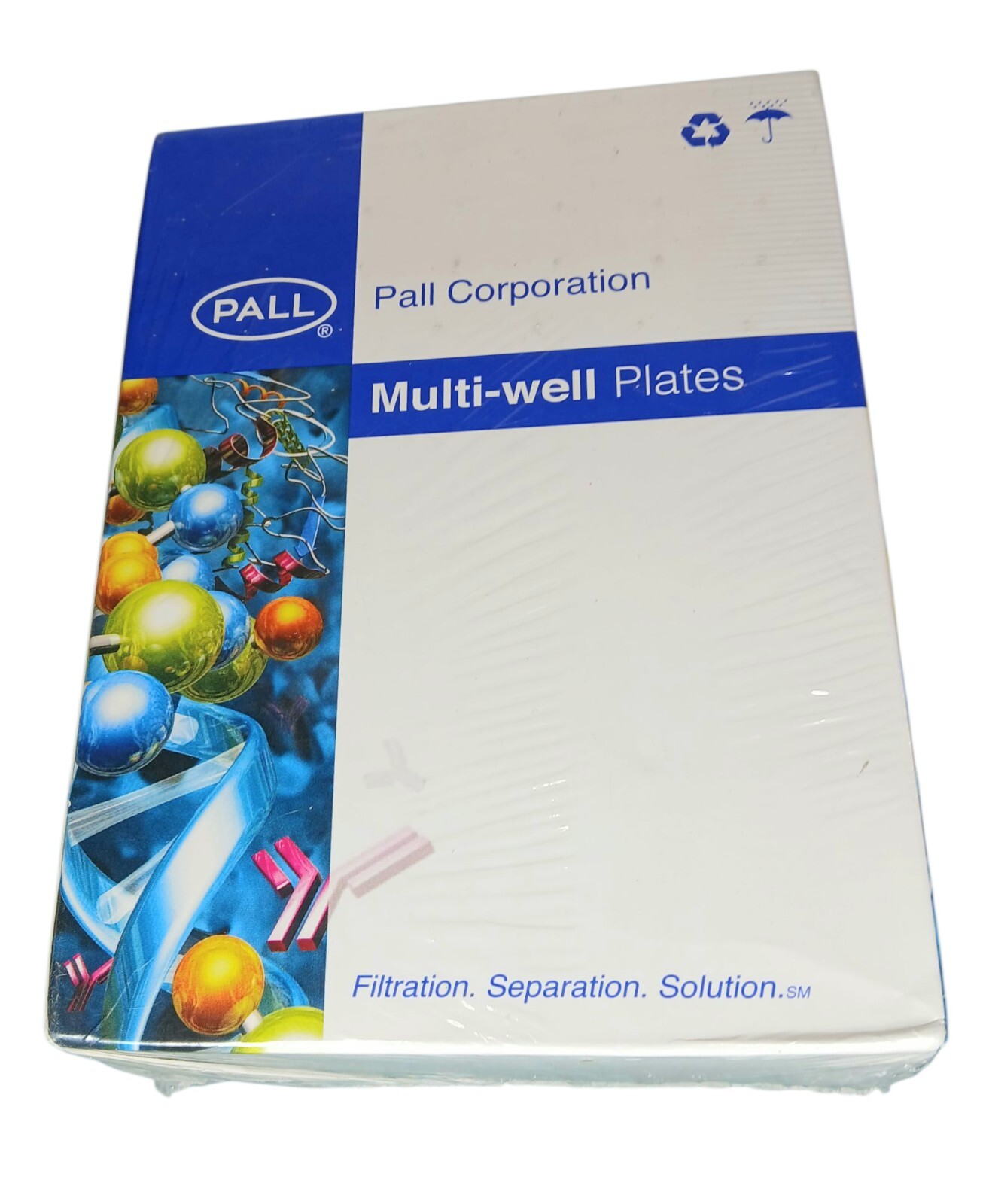 Pall AcroPrep Advance 96-Well 1 ML 30-40 PP/PE Multi-Well Lab Filtration New