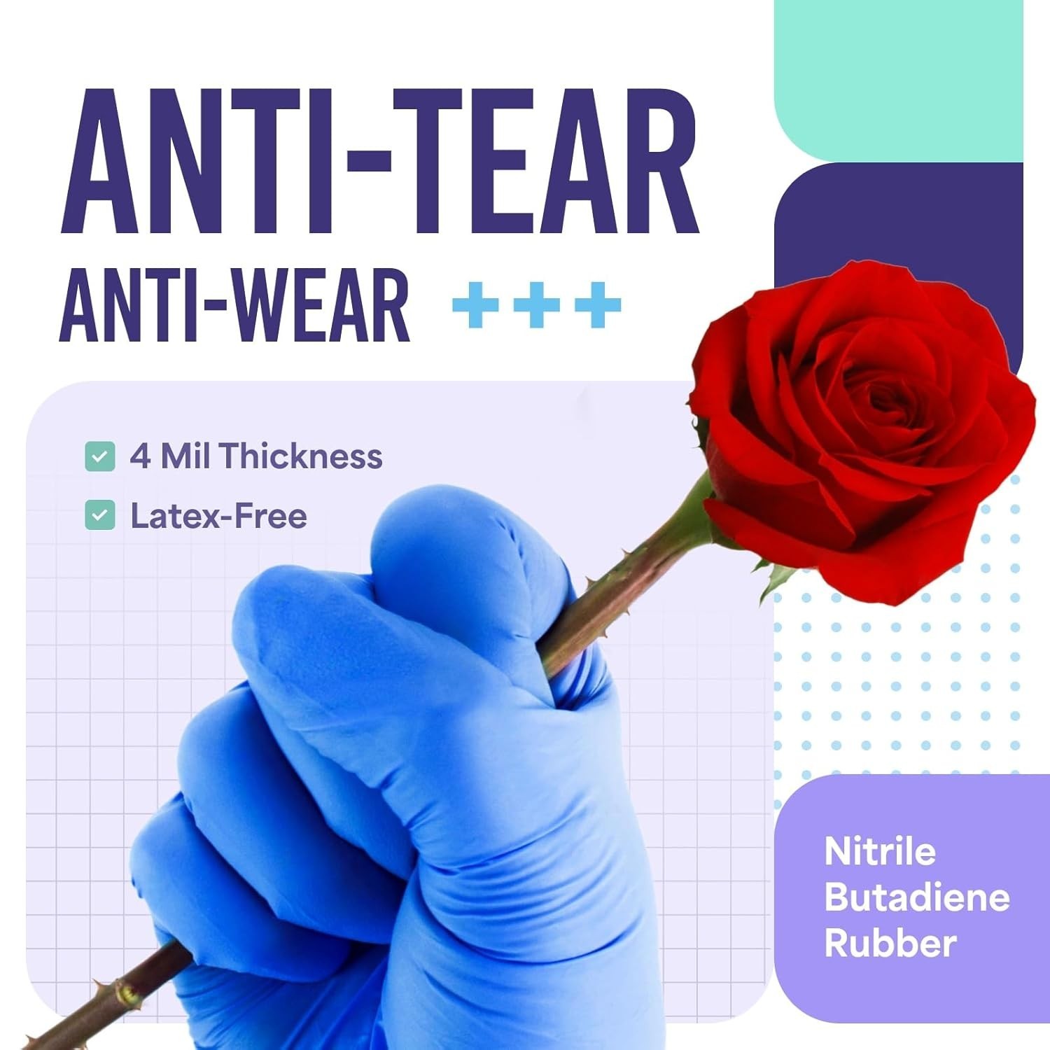 Nitrile Gloves Disposable – Available in 200 & 2,000 pcs – Medical Grade, Che…