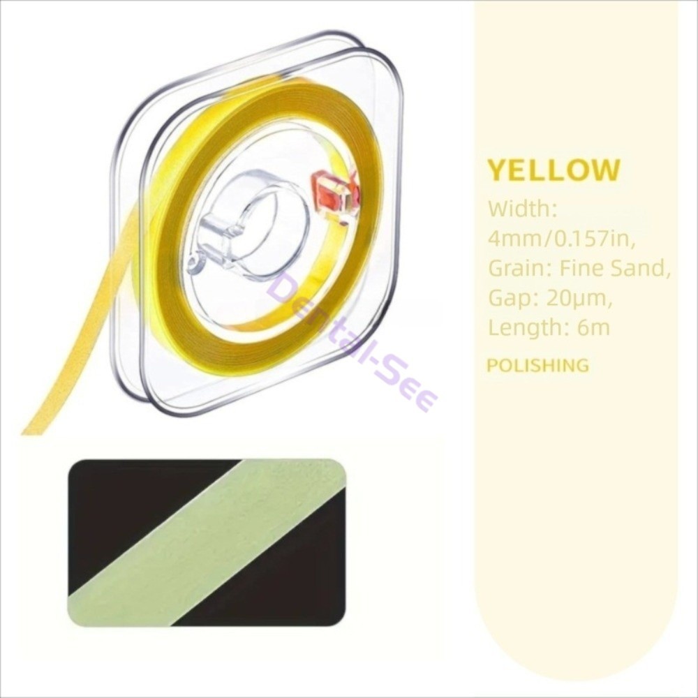 Dental Polishing Strips Composite Sanding Coarsem Medium Fine Finishing Strip