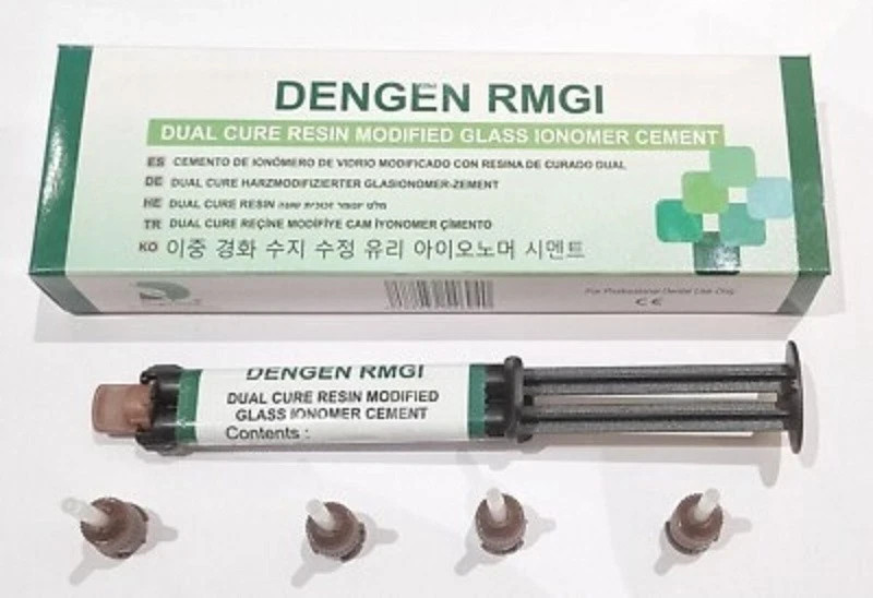 RMGI Self Adhesive Resin Permanent Cement For All Ceramic Crowns 8gm free ship ,