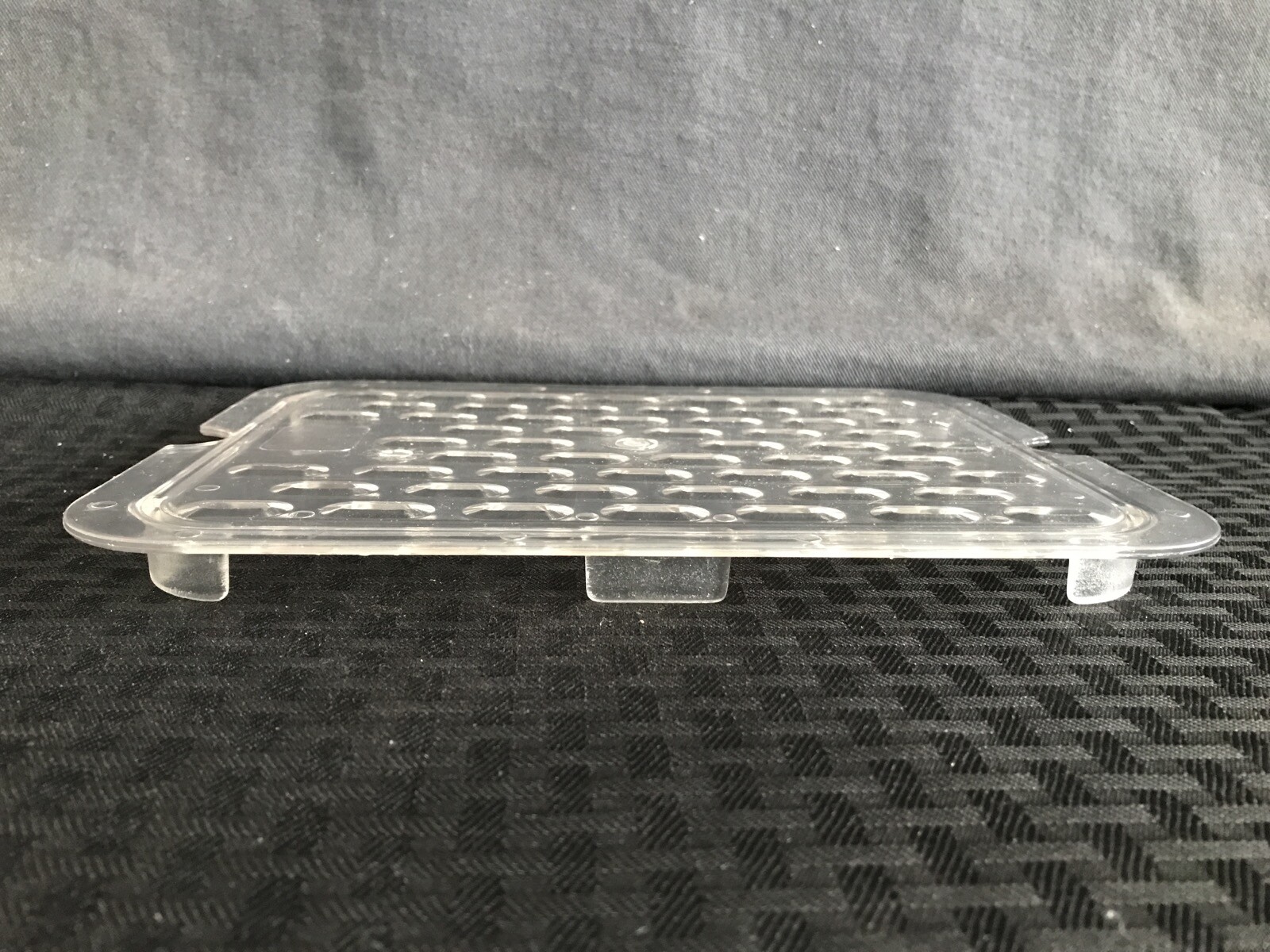 MELFORM Crystal Line Rectangle Polycarbonate Grid Tray for GGN 1/2 #4225