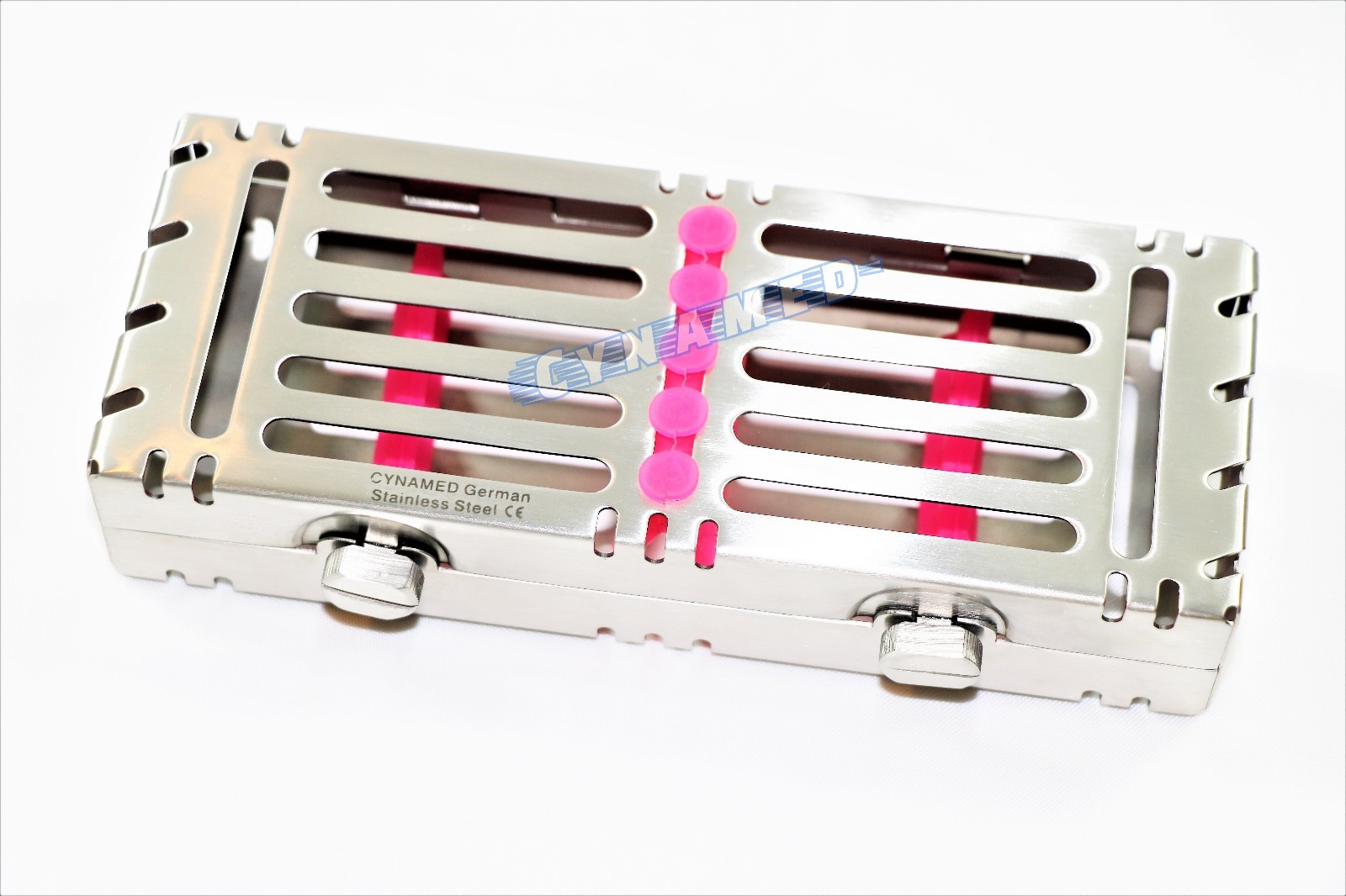 DETACHABLE STERILIZATION RACK DOUBLE BUTTON GERMAN GRADE FOR 5 INSTRUMENTS 2PCS