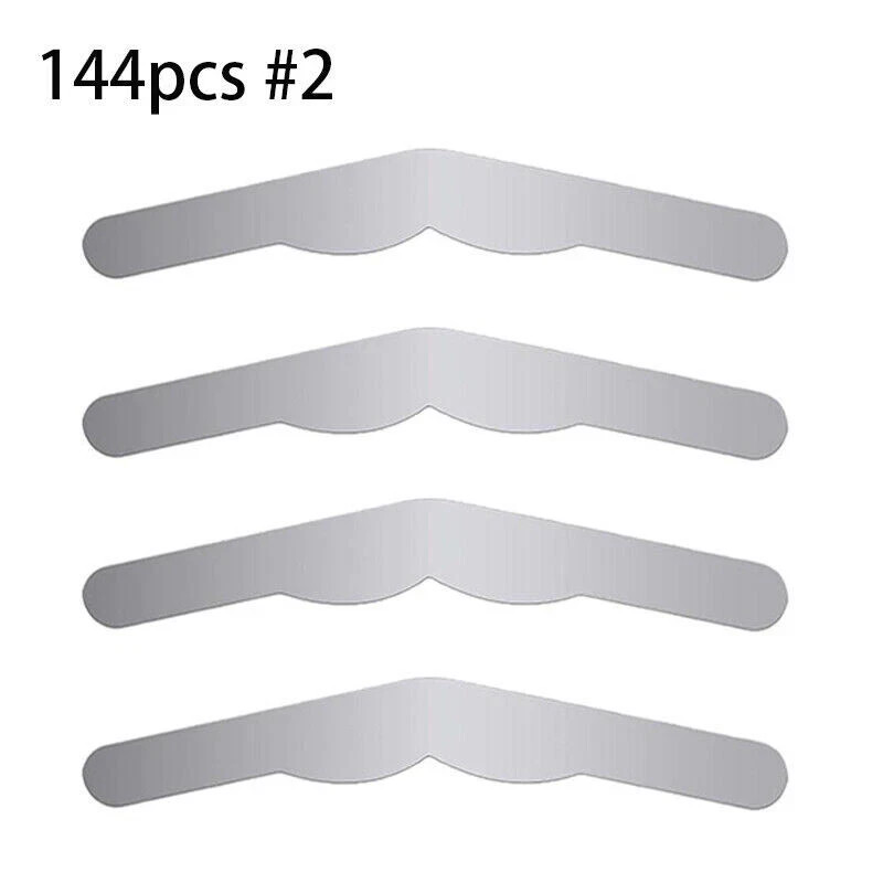 144 Pcs/Bag Dental Stainless Steel Universal Tofflemire Adult Matrix Bands #2