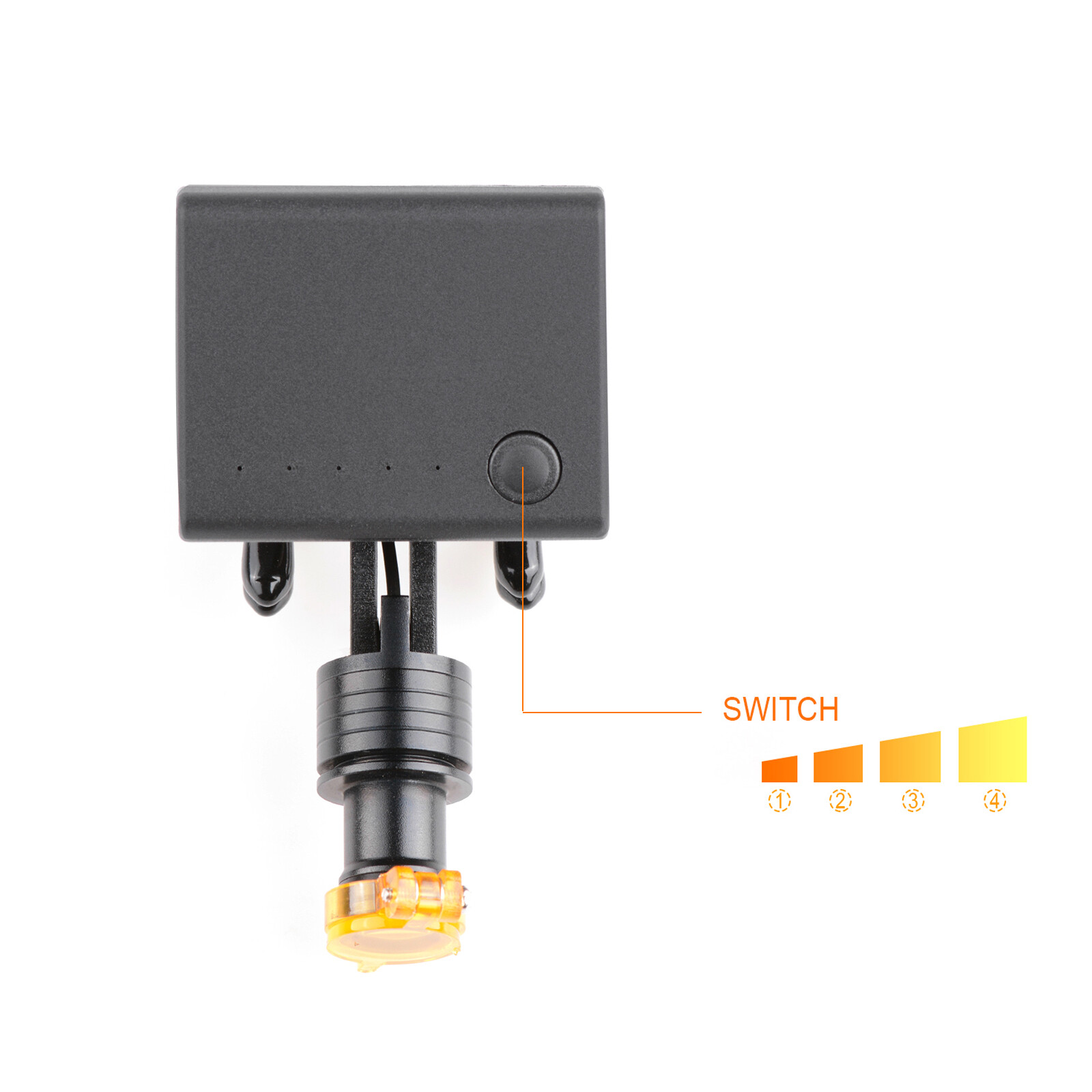 5W Wireless Dental LED Headlight Brightness Adjustable Spotlight Headlamp