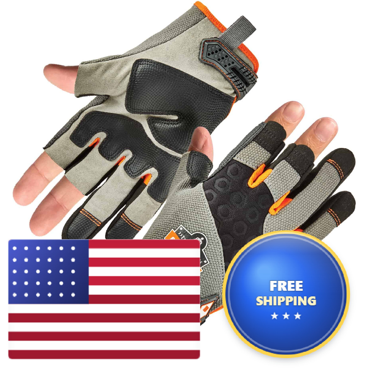 Ergodyne Unisex Adult Heavy Duty Framing Gloves Gray Large Pack Of 720 Us