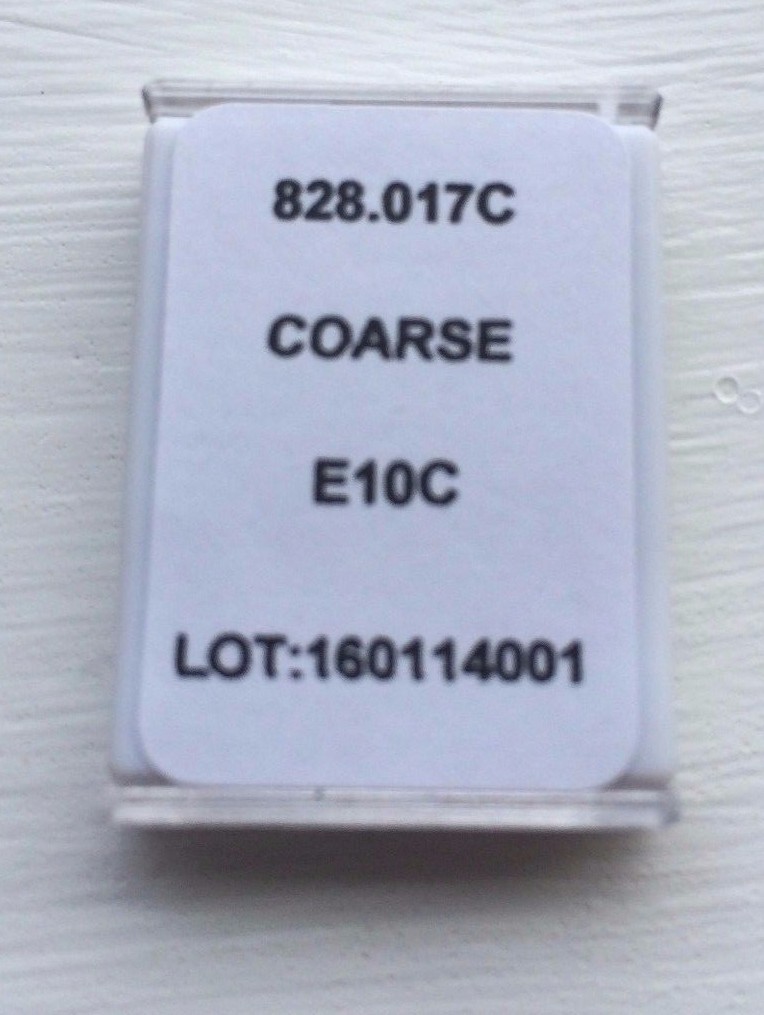 E10C Crosstech Hi Speed Occlusal Reduction Diamond Dental Bur Coarse 828-017 5pk