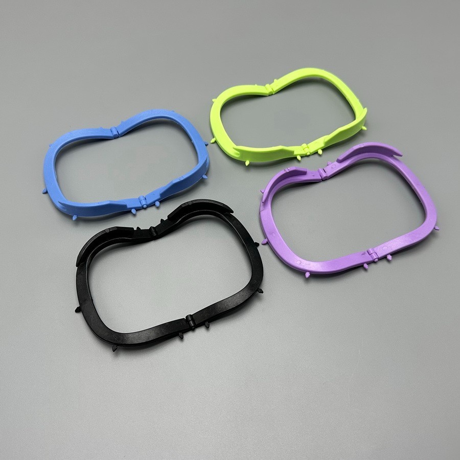 10pcs Dental Plastic Rubber Dam Frame Foldable Hager Light X-Ray Film Bracket US