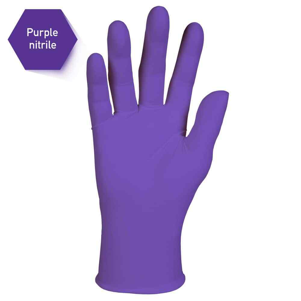 100 Pack Kimtech 55083 Disposable Gloves, Size Large, 6 mil, Nitrile