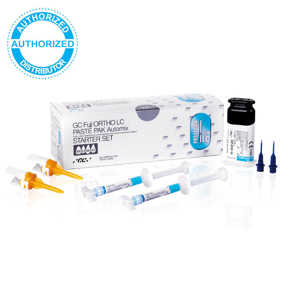GC Fuji ORTHO LC Paste Pak Automix Dual Cured Reinforced Glass Ionomer Cement