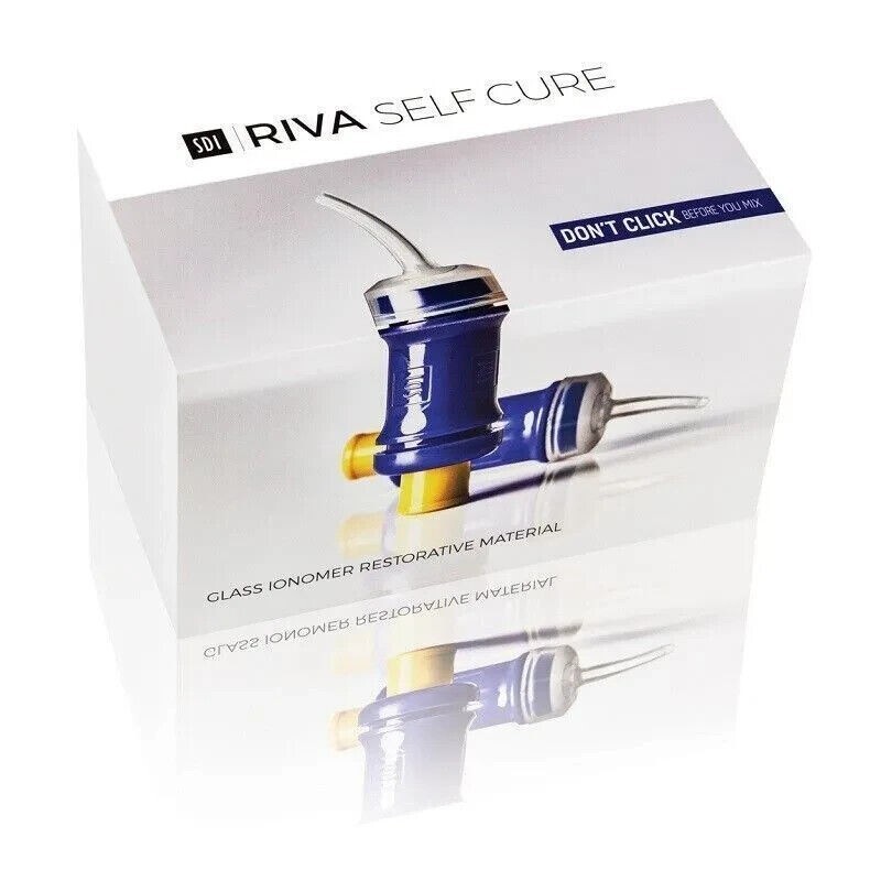 Riva Self Cure Glass Ionomer 50 Capsules – A2 Color Exp 2026-04