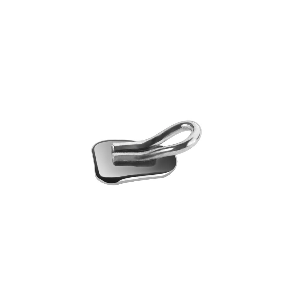 Dental Traction Hook Round/Rectangular Orthodontic Bonding Caplin Hook Mesh Base