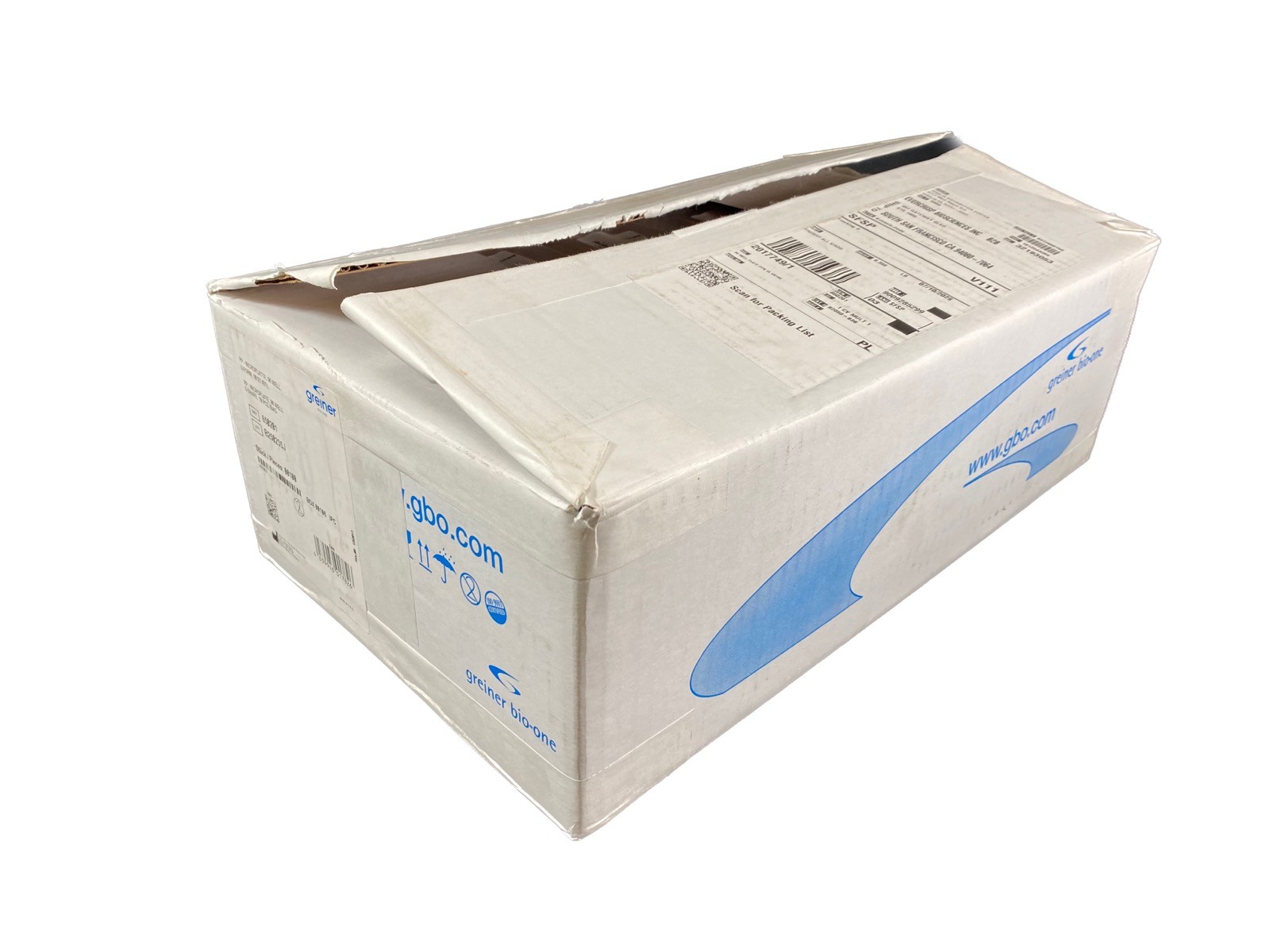 GREINER BIO-ONE 96 Well PP U-Bottom Natural Microplate 650201 (90/Case)