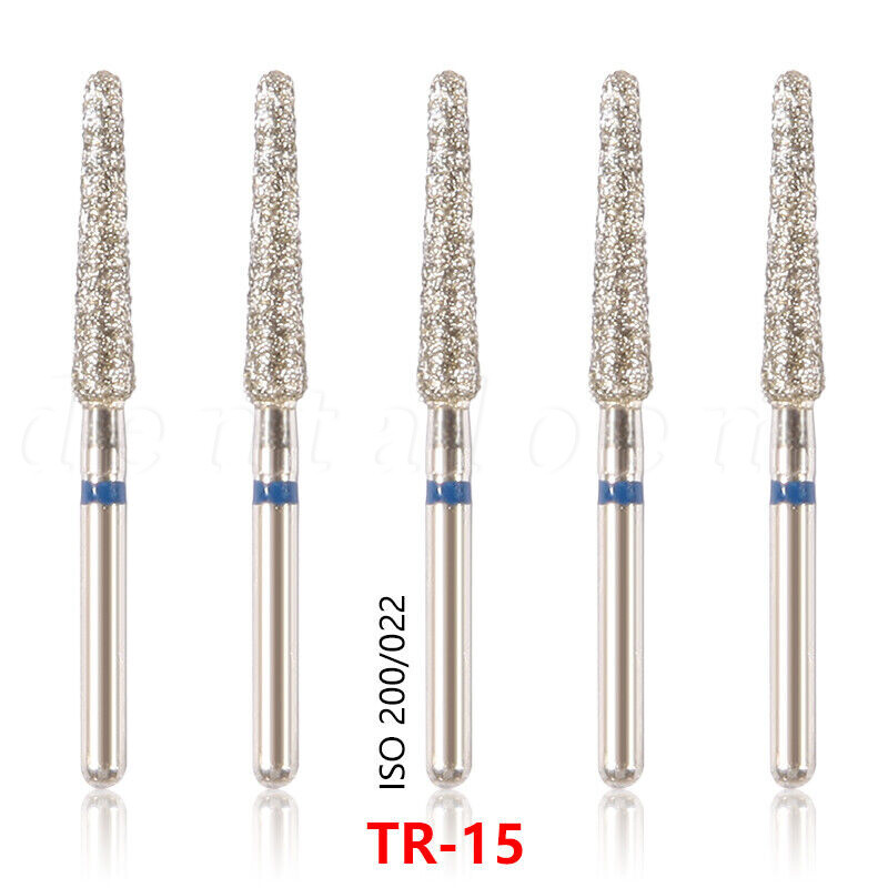 100x Brocas de fresa de diamante para dentista dental Taladro FG 1,6 mm 20 OEM
