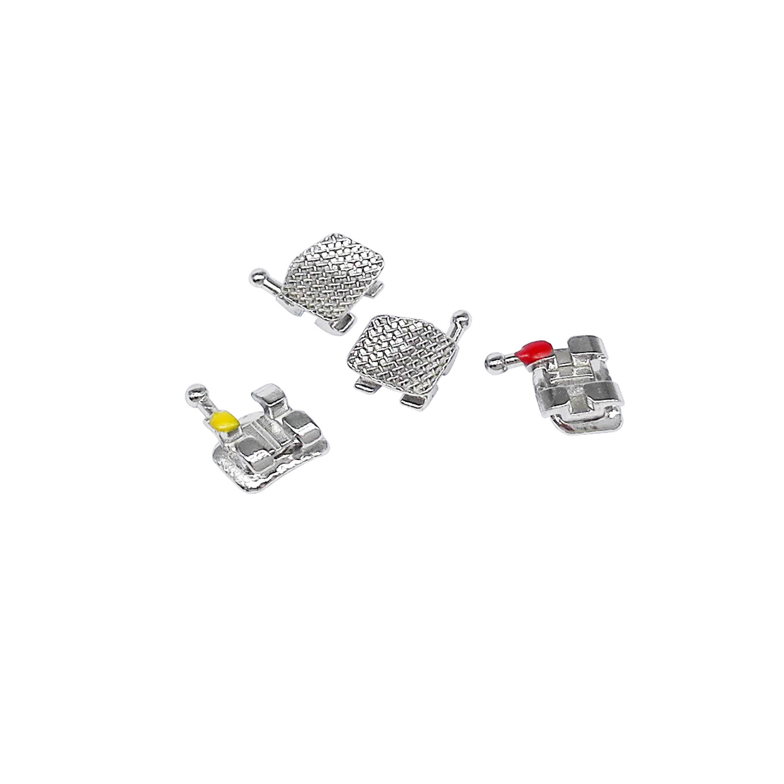 200Pc Dental Orthodontic Brackets Braces Mini Roth.022/Light Cure Adhesive Kit