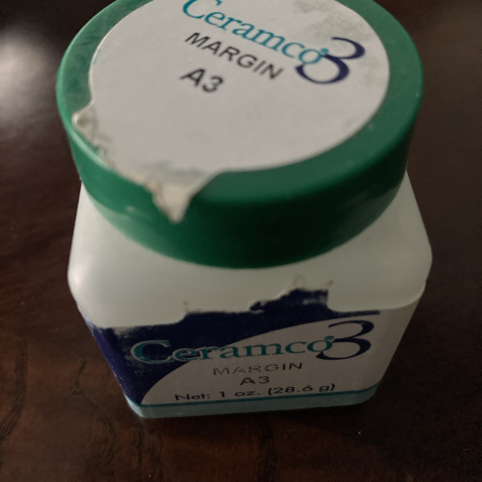 Ceramco 3 Porcelain – 1 oz – Margin A3