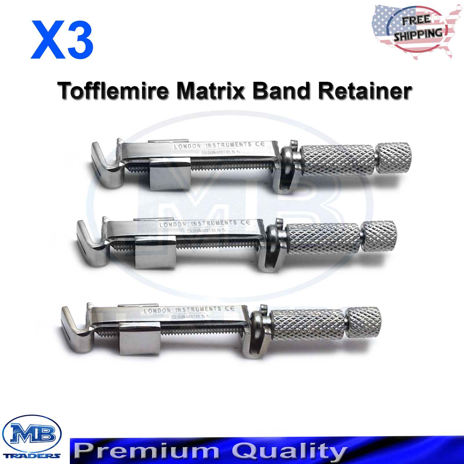 Dental Lab Supplies Tofflemire Surgical Universal Matrix Band Retainers