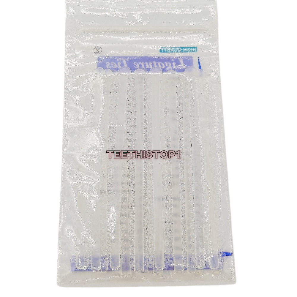 5 Packs 1000pcs Dental Orthodontic Elastic Ligature Tie Ortodoncia Rubber Brace