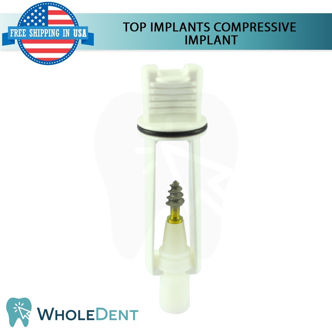 X5 Dental Compressive Monoblock Fixture Titanium Sterile SLA Surface Dentistry