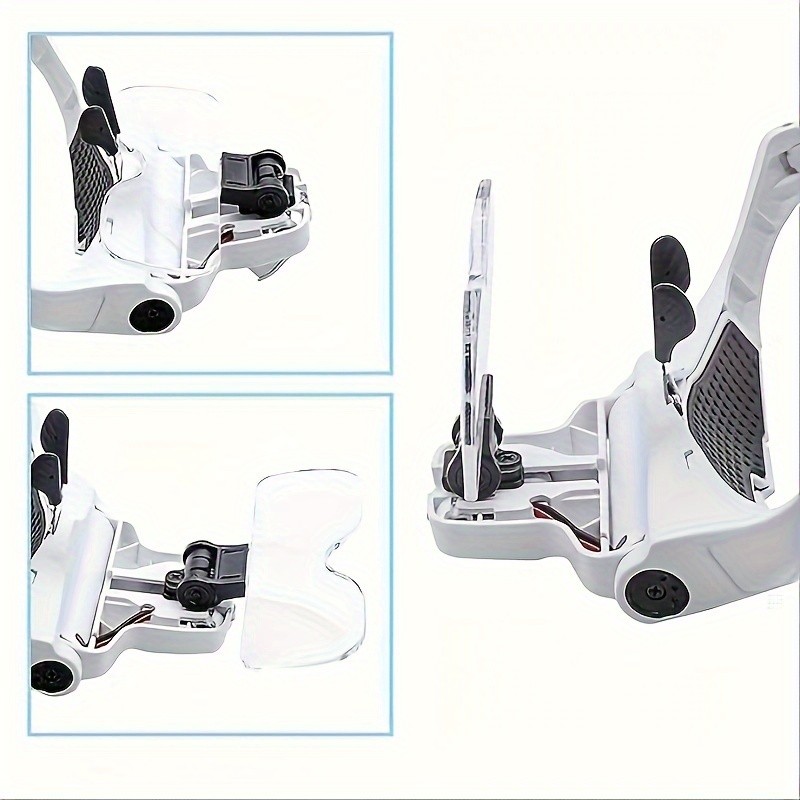 Head-Mounted Magnifier – LED Lighting, Adjustable Headband, Battery Powered,