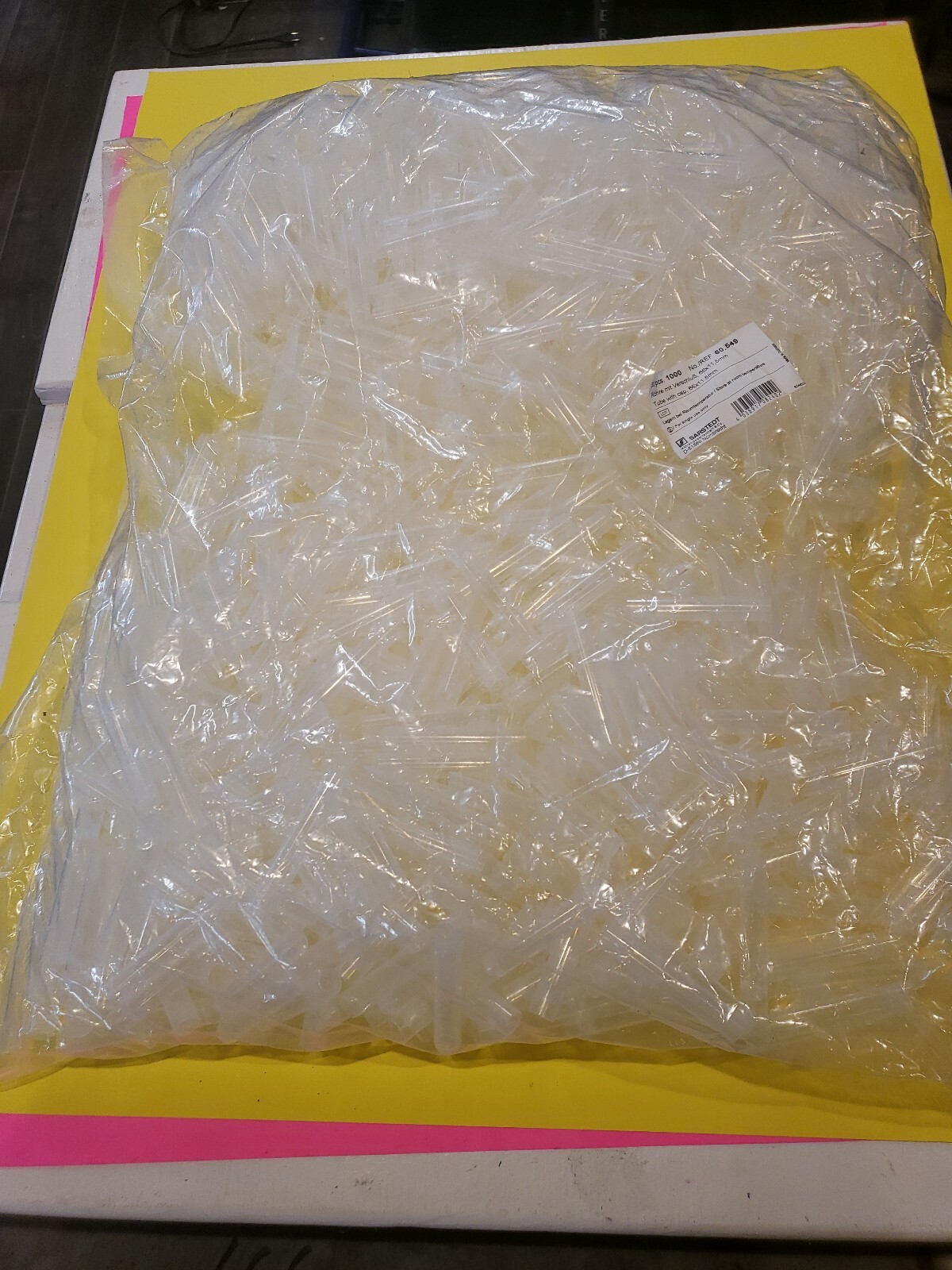 1000 SARSTEDT 3.5ml SC TUBE 12×66 65.549 (Bag of 1000)