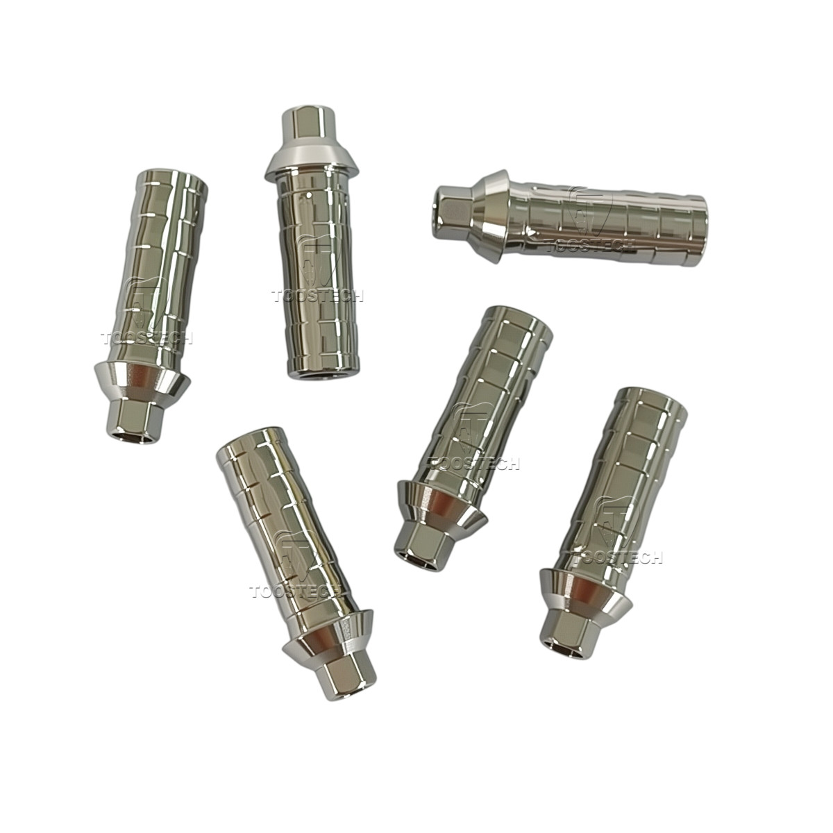 10pcs Titanium Temporary Abutment Fits to MIS Seven platform Standard D4.8mm
