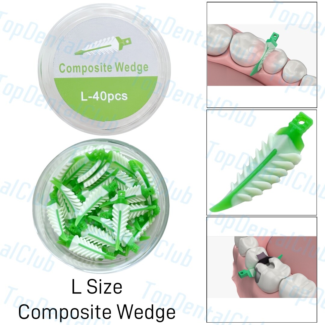 L Dental Composite Wedge Strata Wedges Soft Face Cervical Seal Diastema Matrix