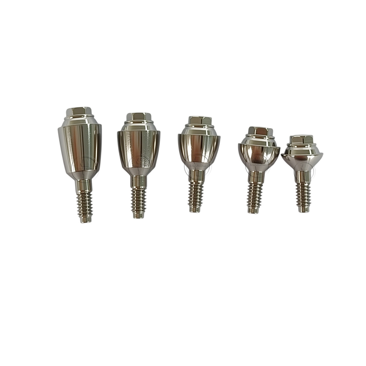 10 pcs Multi unit Straight abutment MU abutment fit to MIS Seven NP SP WP