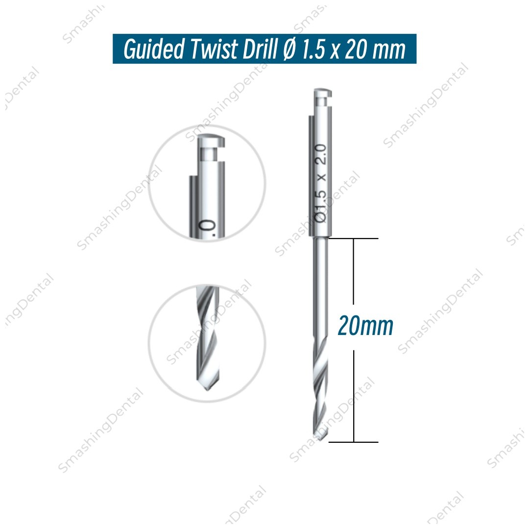 φ1.5 Dental Guided Anchor Pin Digital Guided Implant Fix Pins Guided Sleeves