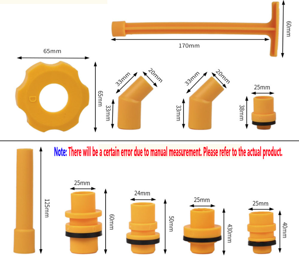 Reliable VehicleCompatible 12PC Automotive Coolant Funnel with Universal Adapter