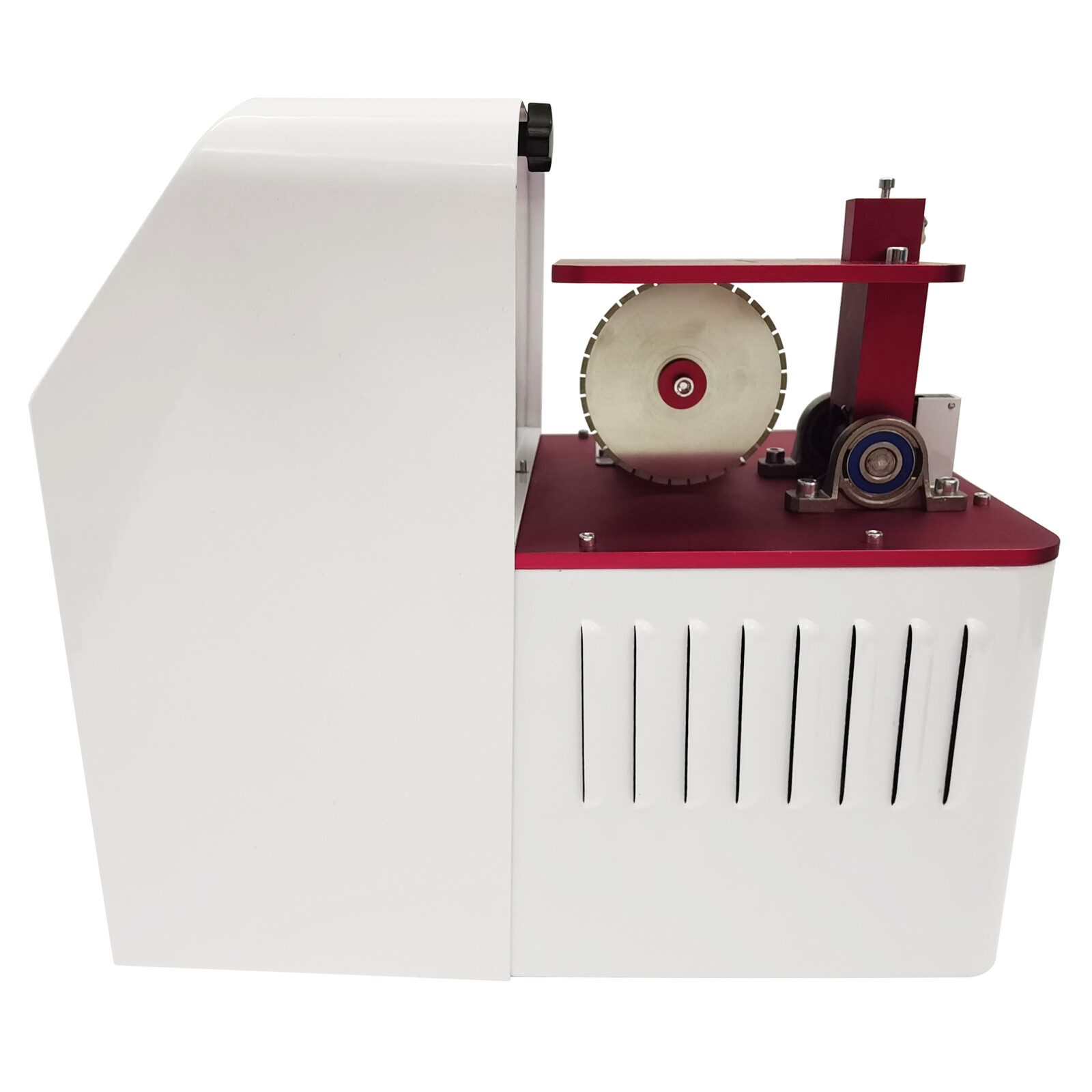 Lab Electric Gypsum Cutting Machine with Dust Removal Function Down-cutting 110V