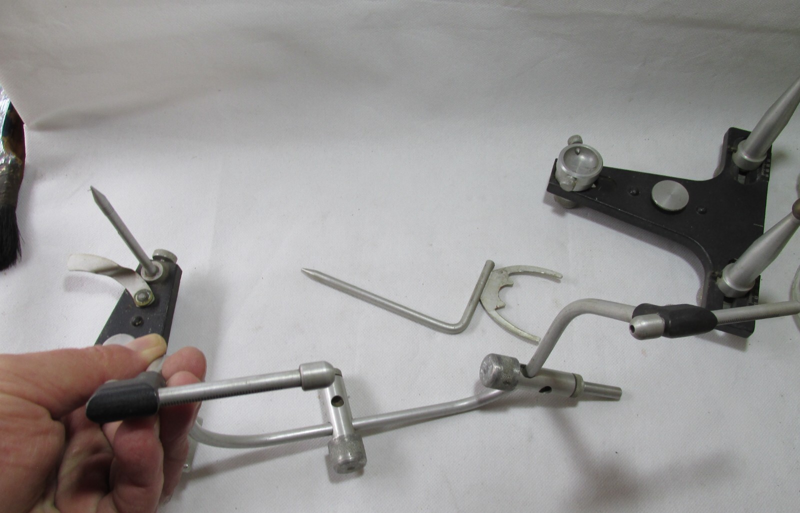 NICE USED SEMI ADJUSTABLE SPECIAL DENTAL ARTICULATOR «ESCUDO» MADE IN ARGENTINA