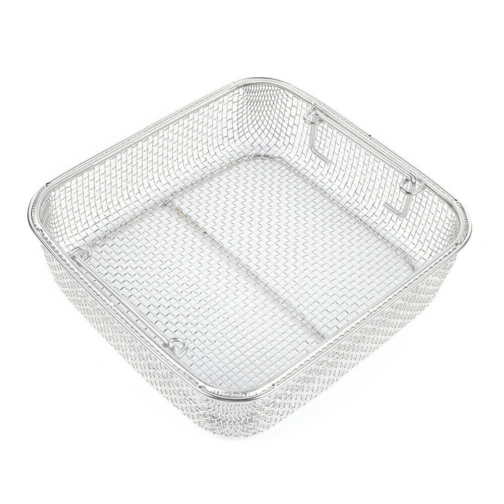 Mesh Tray Wire Basket Sterilization Cleaning Tray Surgical Holding Instruments