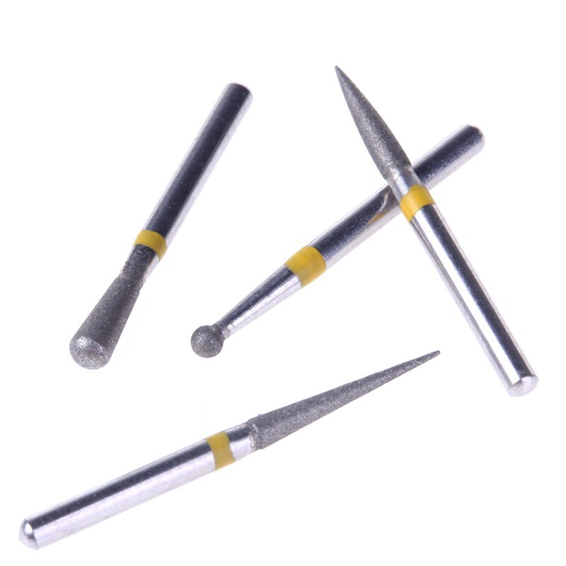 5 Kits Dental Diamond Burs FG-105 Ceramics/Composite Polishing Kit FG Bur