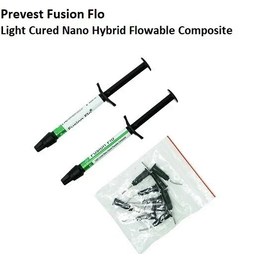 Hybrid Flowable Composite Dental Fusion Flo Light Cured Nano (FAST FREE SHIPING)