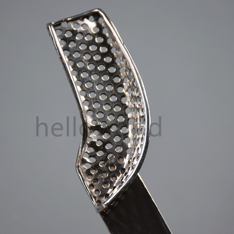Dental Stainless Steel Partial Impression Trays Quadrant Autoclavable 3 Pcs/Set