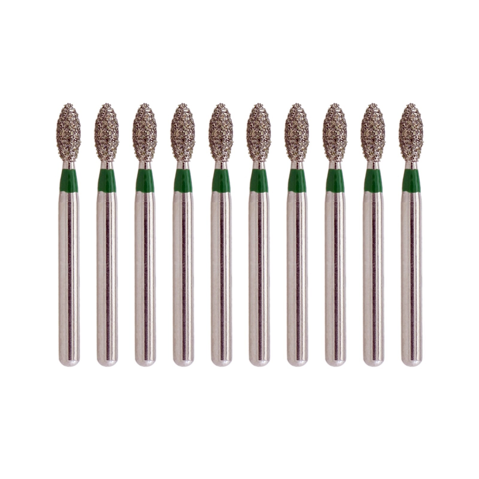 Diamond Dental Burs 379/023C High Speed FG Shank for Implant & Crown Prep 2.3mm