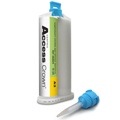 Access Crown A3 Shade, 1:1 Automix Self-Cure Temporary Crown and Bridge